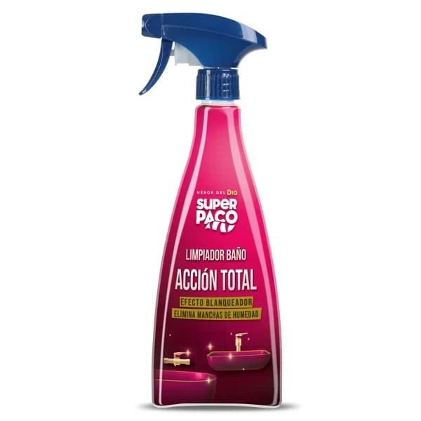Limpiador de baño blanqueador acción total Super Paco de Dia spray 600 ml - 0.6 l - Imagen del producto en Findit