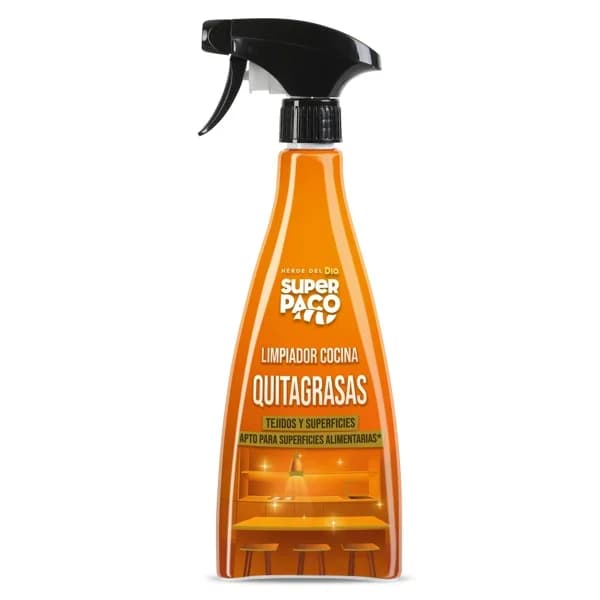 Limpiador de cocina quitagrasas Super Paco de Dia spray 600 ml - 0.6 l - Imagen del producto en Findit