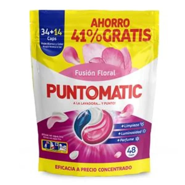 Detergente Fusión Floral 34+14 lavados - 48.45 ud - Imagen del producto en Findit
