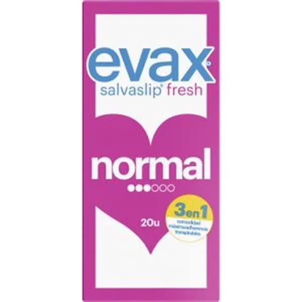 Salva slip normal 3 en 1 fresh 20 unidades - 19.83 ud - Imagen del producto en Findit