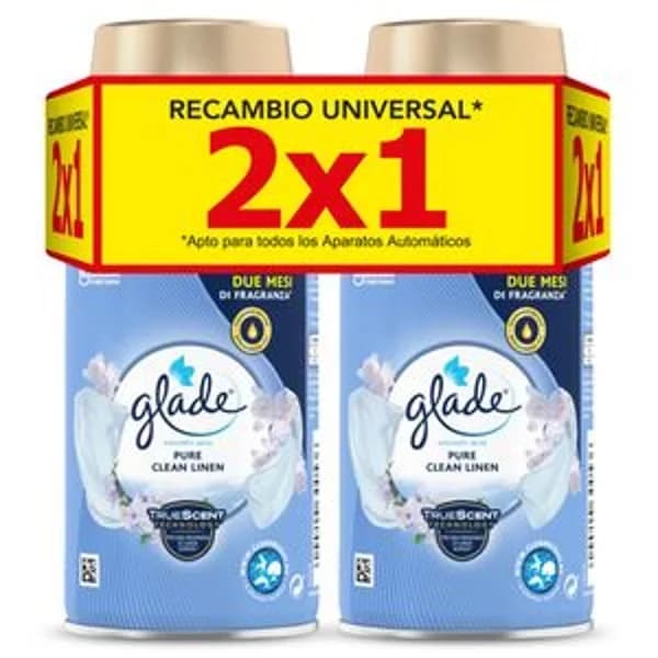 Ambientador clean linen 2x1 unidades recambio - 2 ud - Imagen del producto en Findit