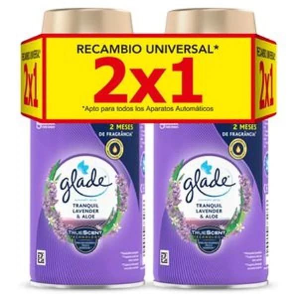 Ambientador de lavanda 2x1 unidades recambio - 2 ud - Imagen del producto en Findit