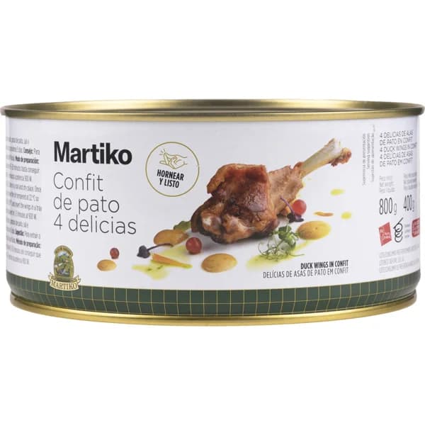 Confit de Pato 4 Alas Delicias - 0.8 kg - Imagen del producto en Findit