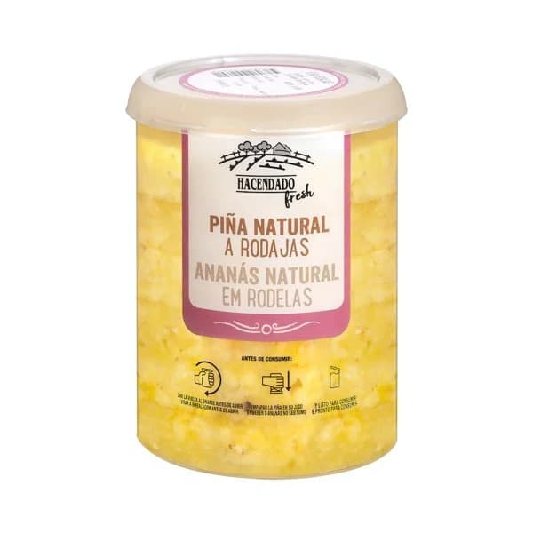 Piña natural a rodajas - 0.58 kg - Imagen del producto en Findit