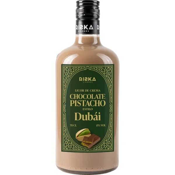 Licor Chocolate Pistacho Dubai - 0.7 l - Imagen del producto en Findit