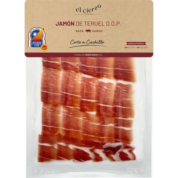 Jamon Teruel DOP a Cuchillo - 1 ud - Imagen del producto en Findit