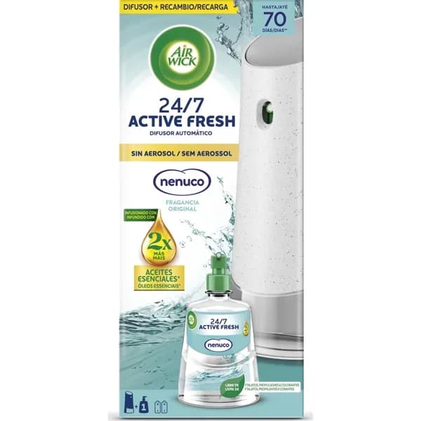 Aparato +Recambio Active Fresh Nenuco - 1 ud - Imagen del producto en Findit