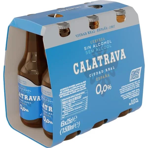 Cerveza 0,0% Alcohol Pack-6 - 1.5 l - Imagen del producto en Findit