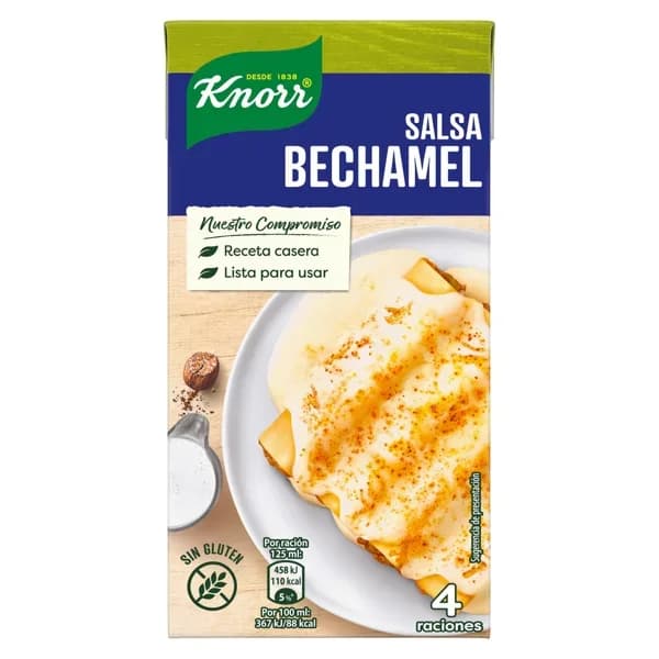 Salsa Bechamel Casera 500ML - 0.5 l - Imagen del producto en Findit
