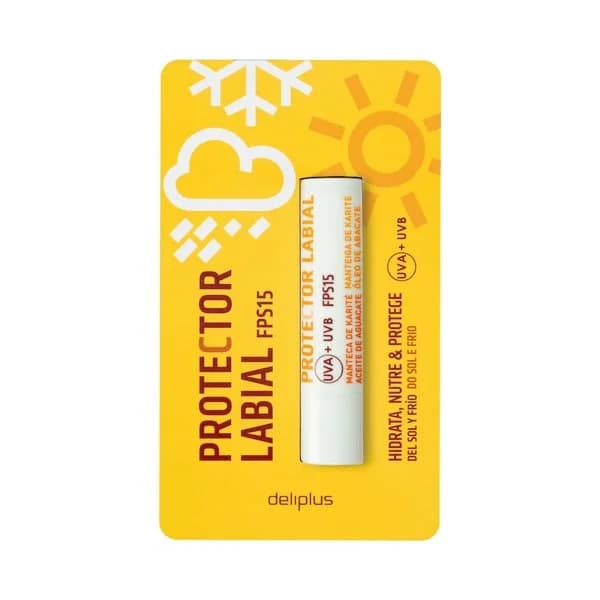 Protector labial Deliplus FPS 15 - 1 ud - Imagen del producto en Findit