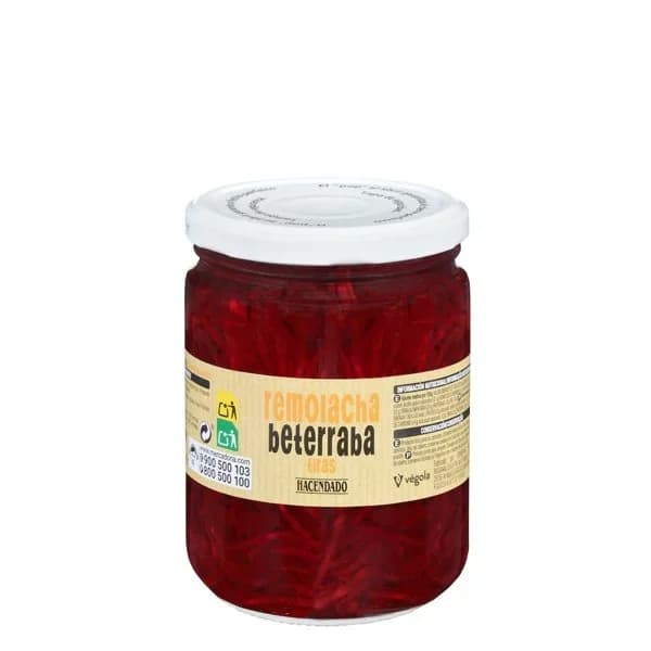 Remolacha en tiras Hacendado - 0.25 kg - Imagen del producto en Findit