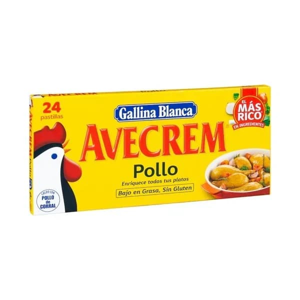 Caldo de pollo Avecrem en pastillas - 0.24 kg - Imagen del producto en Findit
