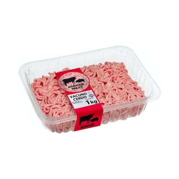 Preparado de carne picada vacuno y cerdo - 1 kg - Imagen del producto en Findit