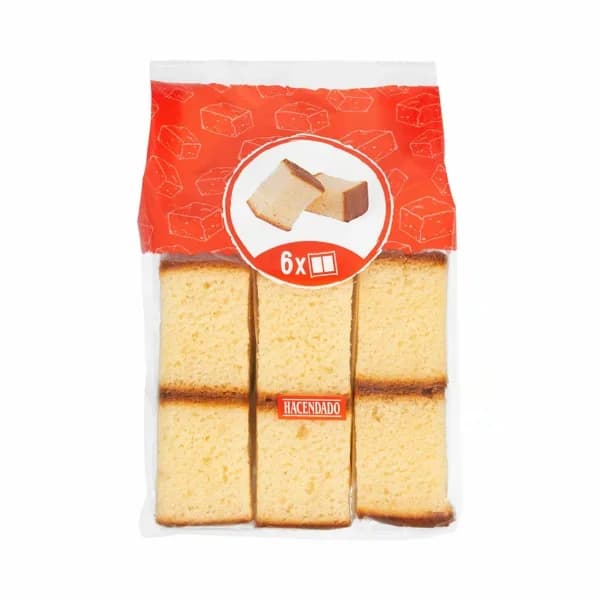 Bizcocho Hacendado - 0.29 kg - Imagen del producto en Findit