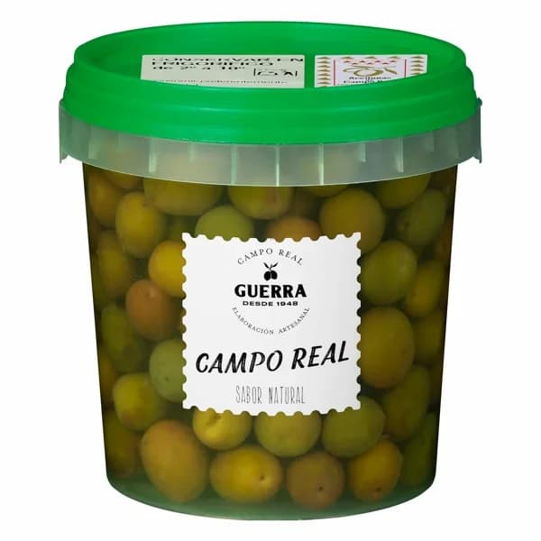 Aceitunas verdes campo real Guerra - 0.7 kg - Imagen del producto en Findit