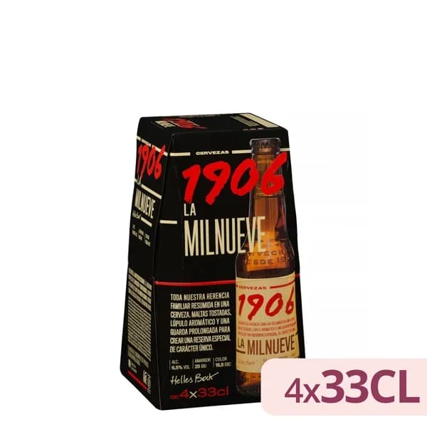 Cerveza extra 1906 reserva especial - 1.32 l - Imagen del producto en Findit