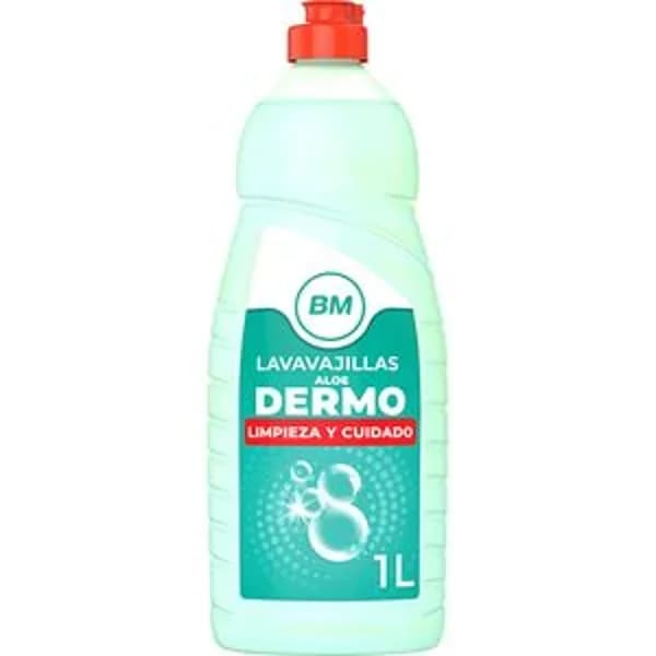 Lavavajillas a mano concentrado aloe dermo 1 l - 1 l - Imagen del producto en Findit