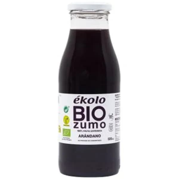 Zumo de arándano ecológico 500 ml - 0.5 l - Imagen del producto en Findit