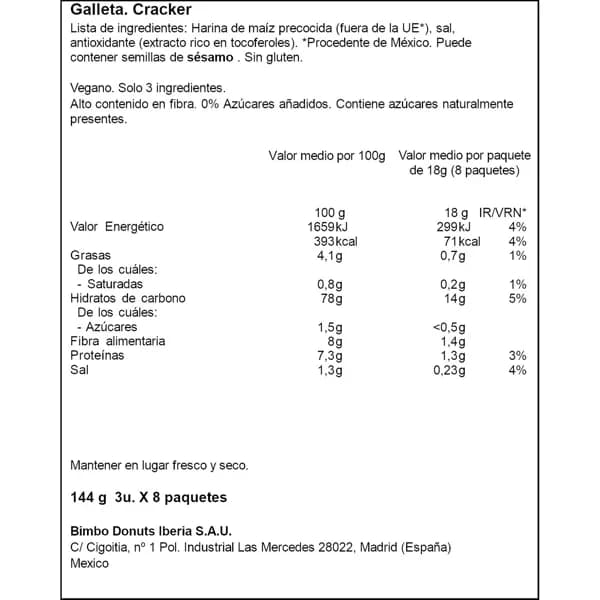 Salmas Clásicas 144G - 0.14 kg - Imagen del producto en Findit
