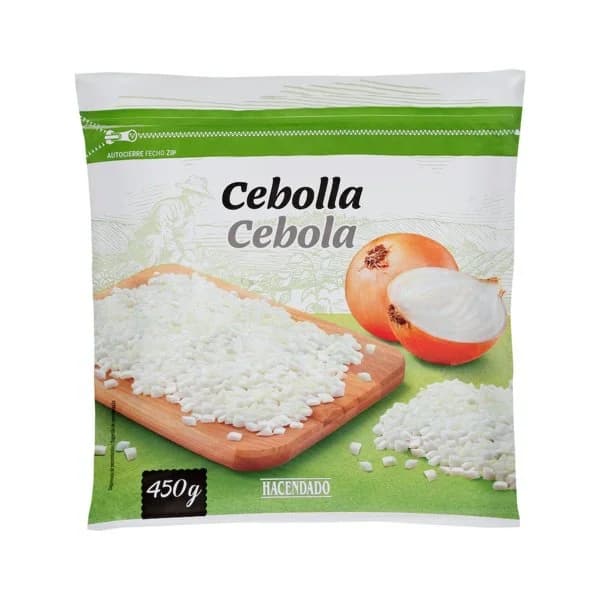 Cebolla troceada Hacendado ultracongelada - 0.45 kg - Imagen del producto en Findit
