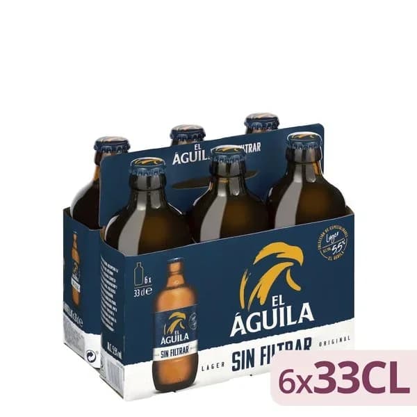 Cerveza El Águila sin filtrar - 1.98 l - Imagen del producto en Findit
