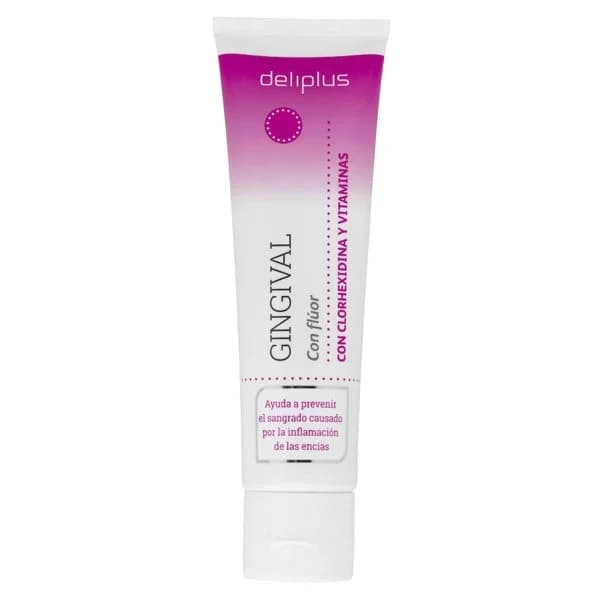 Dentífrico Gingival Deliplus con flúor - 1 ud - Imagen del producto en Findit