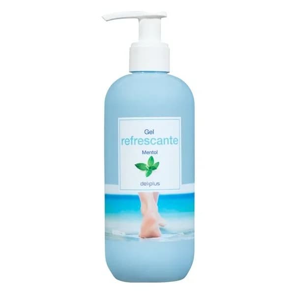 Gel refrescante mentol Deliplus para pies y piernas - 0.3 l - Imagen del producto en Findit