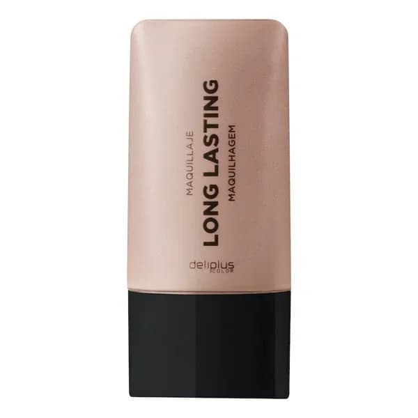 Maquillaje fluido Long Lasting Deliplus 02 beige claro medio - 1 ud - Imagen del producto en Findit