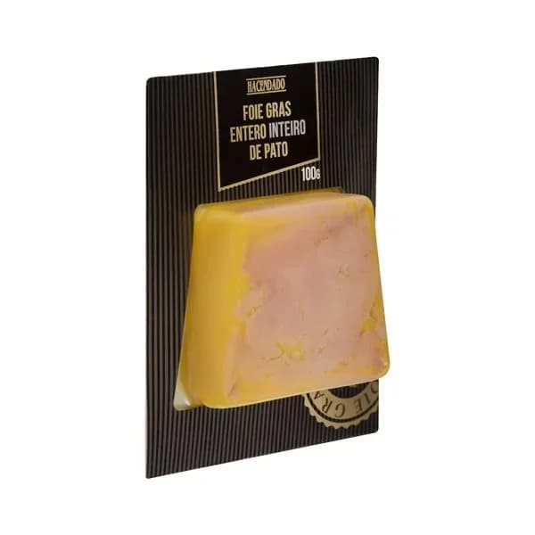 Foie gras entero de pato Hacendado - 0.1 kg - Imagen del producto en Findit