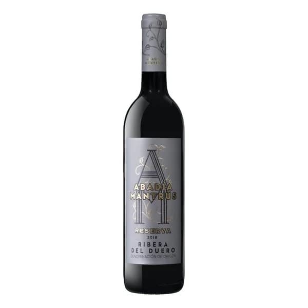 Vino tinto D.O Ribera del Duero Abadía Mantrús reserva - 0.75 l - Imagen del producto en Findit