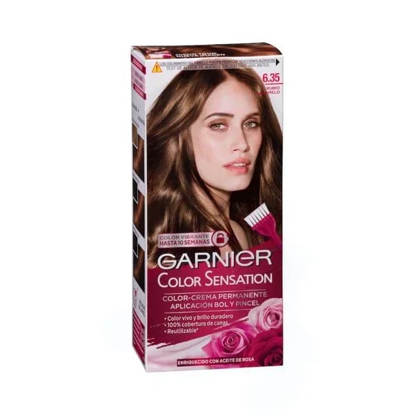Coloración permanente Garnier 6.35 rubio caramelo - 1 ud - Imagen del producto en Findit