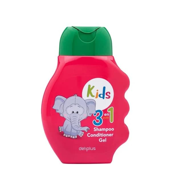 Champú infantil Kids 3 en 1 Deliplus - 0.3 l - Imagen del producto en Findit