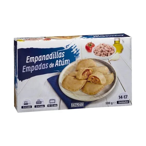 Empanadillas de atún Hacendado ultracongeladas - 0.4 kg - Imagen del producto en Findit