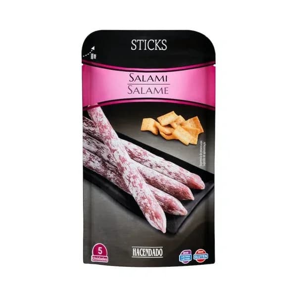 Sticks de salami extra Hacendado - 0.05 kg - Imagen del producto en Findit