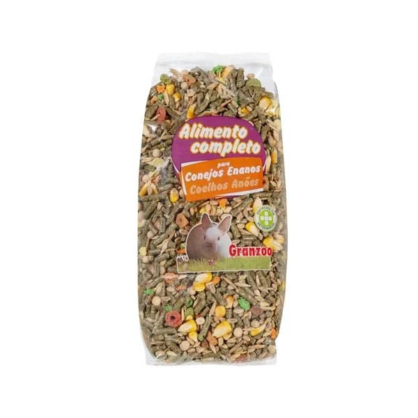 Alimento completo conejos enanos Granzoo - 0.8 kg - Imagen del producto en Findit