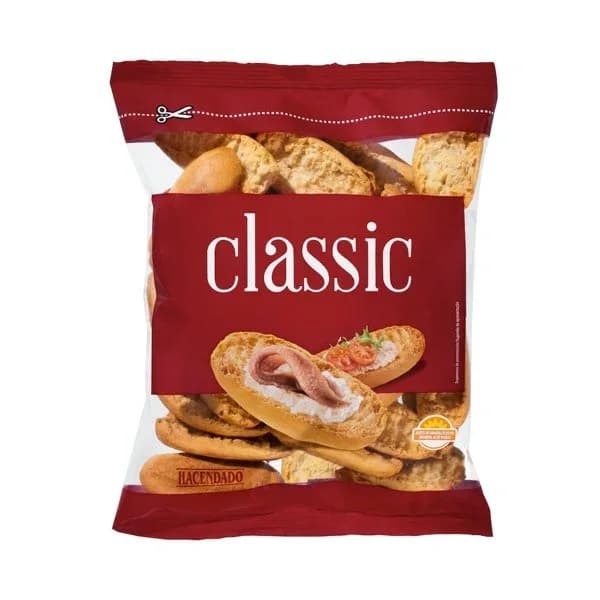 Panecillo tostado classic Hacendado - 0.3 kg - Imagen del producto en Findit