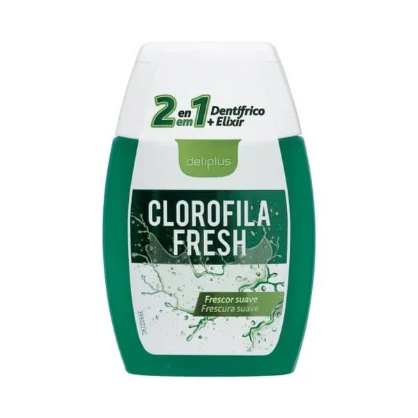 Dentífrico gel Clorofila Fresh 2 en 1 Deliplus - 0.1 l - Imagen del producto en Findit