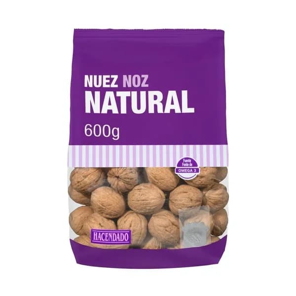 Nuez natural Hacendado - 0.6 kg - Imagen del producto en Findit