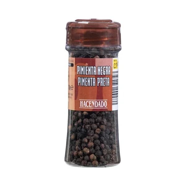Pimienta negra en grano Hacendado - 0.07 kg - Imagen del producto en Findit