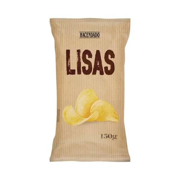 Patatas fritas Lisas Hacendado - 1 ud - Imagen del producto en Findit