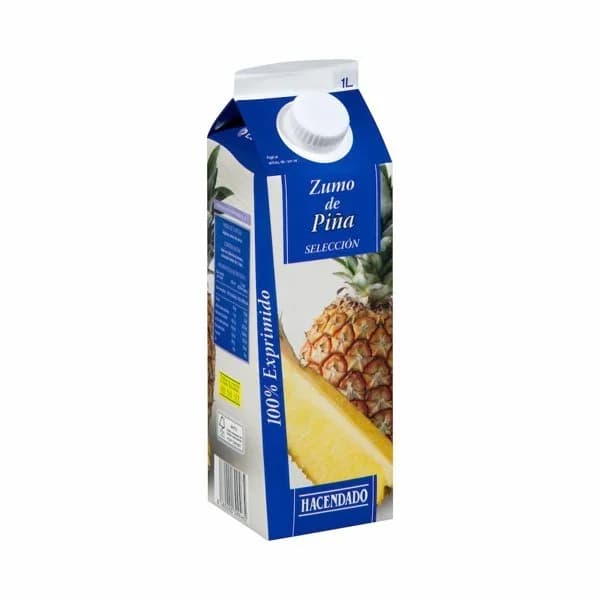 Zumo de piña selección Hacendado - 1 l - Imagen del producto en Findit