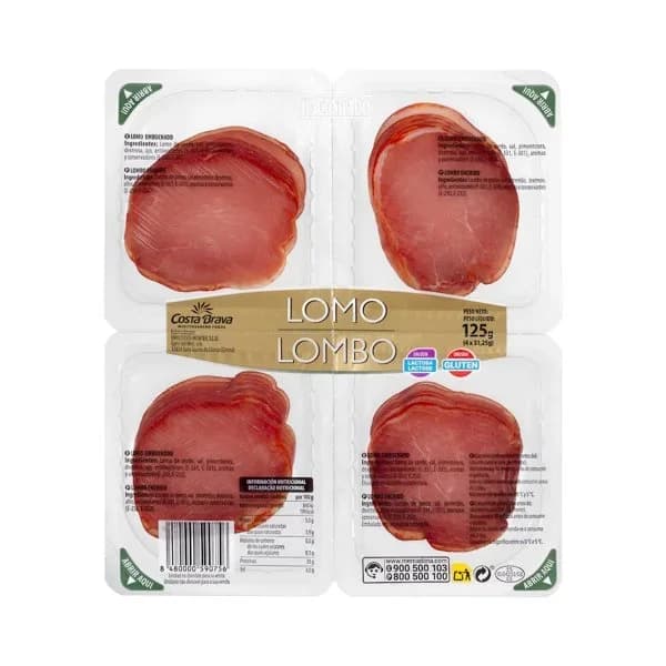 Lomo embuchado Hacendado lonchas - 1 ud - Imagen del producto en Findit