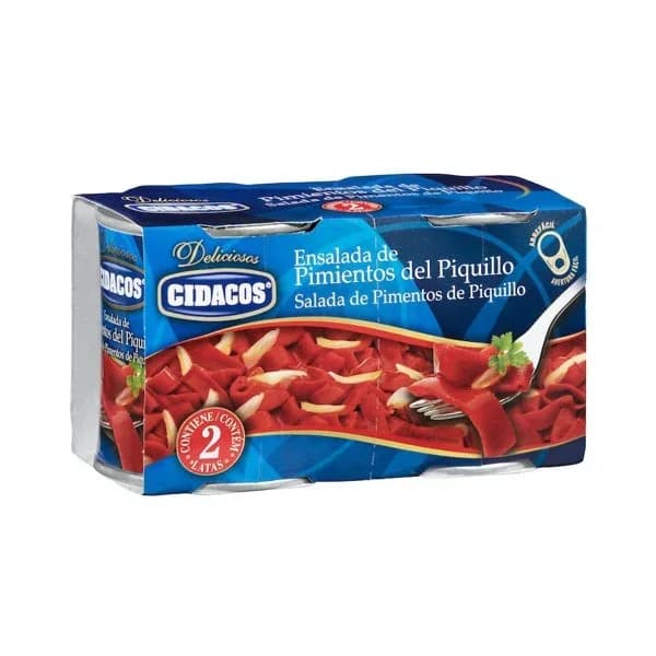 Ensalada de pimientos del piquillo Cidacos - 0.36 kg - Imagen del producto en Findit