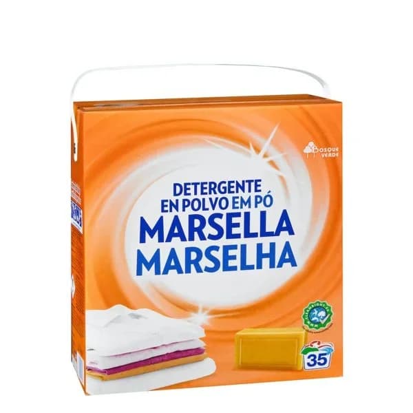 Detergente ropa jabón de Marsella Bosque Verde en polvo - 34.84 ud - Imagen del producto en Findit