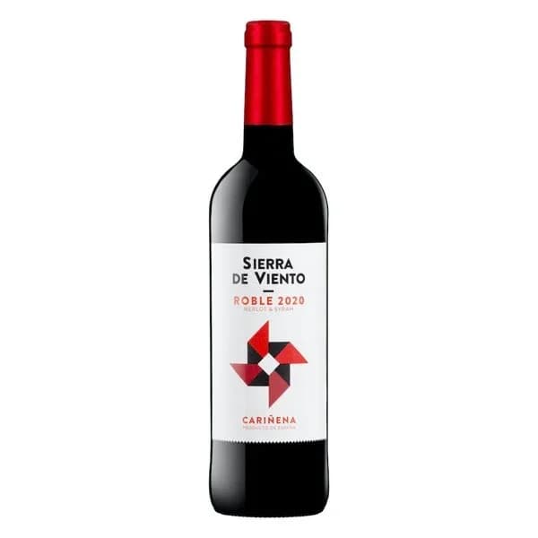 Vino tinto D.O Cariñena Sierra de Viento roble - 1 ud - Imagen del producto en Findit