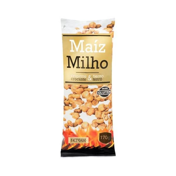 Maíz frito crujiente y tierno Hacendado - 0.17 kg - Imagen del producto en Findit