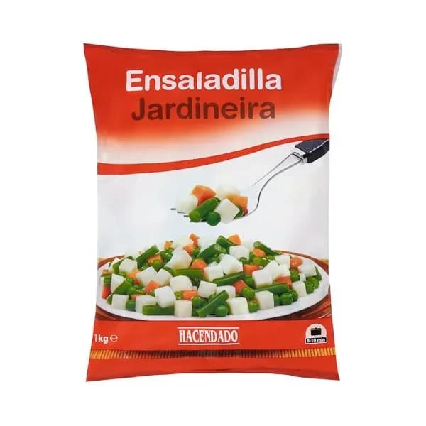Ensaladilla Hacendado ultracongelada - 1 kg - Imagen del producto en Findit