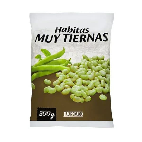 Habitas muy tiernas Hacendado ultracongeladas - 0.3 kg - Imagen del producto en Findit