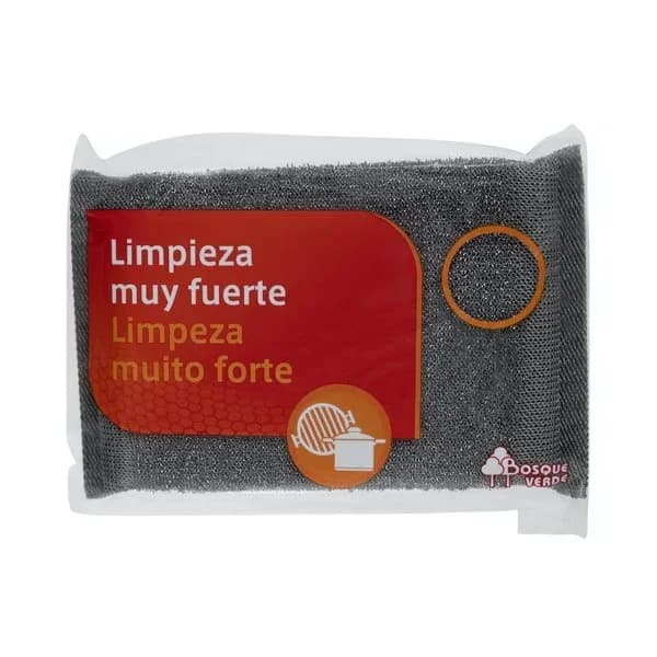 Estropajo inox Bosque Verde limpieza muy fuerte - 1 ud - Imagen del producto en Findit