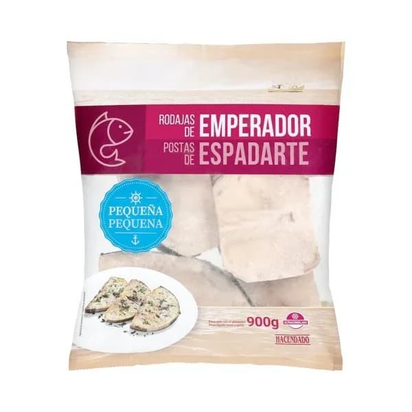 Rodajas de emperador pequeñas Hacendado ultracongeladas - 0.9 kg - Imagen del producto en Findit